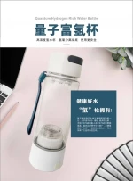 Hydrogen generator water bottle
