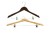 Import Cheap factory price wood coat hanger for clothes wooden hanger wholesale from China