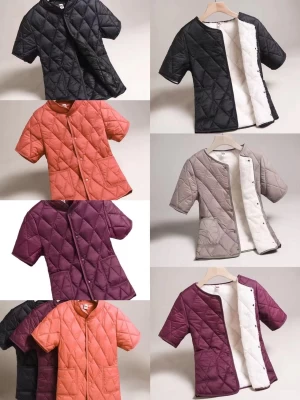 Cotton Jacket with Calabash Pattern