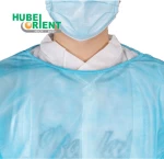 Soft Anti-dust Disposable PP Non-woven Isolation Gown