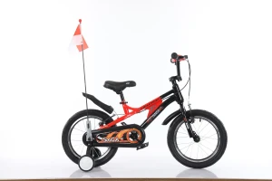 Adjustable Kids  Ride-on Bicycle with Training Wheels for Safe Learning