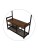 Import Coat Rack Shoe Bench, Hall Tree Entryway Bench with Storage, Wood Look Accent Furniture with Metal Frame, 3-in-1 Design from China