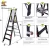 Import folding ladder herringbone ladder household ladder from China