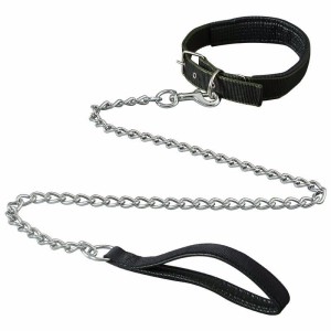Dog chain anti bite wear-resistant iron chain dog rope