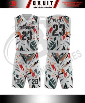 High Quality Fabric breathable new Custom Design Quality Sublimation basketball uniform