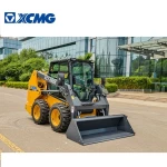 XCMG official skid steer XC7-SR08 mini skid steer loader with hydraulic breaker