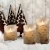 Import Home decoration set of 3 flickering moving wick flameless led electronic decorative party candle light from China