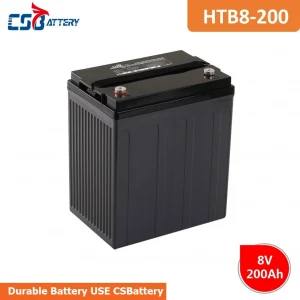 Csbattery 8V200ah Rechargeable 3years Warranty Gel Battery for Generator/Marine/Forklift/Amy