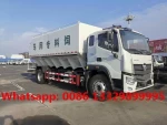 lower price FOTON 4*2 RHD 12T poultry livestock poultry feed container vehicle for sale