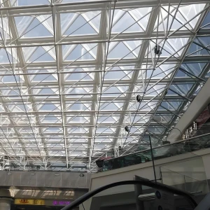 Prefabricated Modular Space Frame Skylight Roof Structures