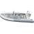 Import Luxury 21ft RHIB640 Multiple ORCA/Hypalon/PVC Material And Color Aluminum RIB Inflatable Boats from China