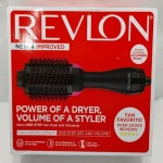 REVLON One-Step Hair Dryer And Volumizer Hot Air Brush, Black Packaging May Vary