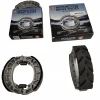 Motorcycle Brake Shoes for CG125 GN125 AX100 Honda Yamaha Models with Multiple Friction Materials