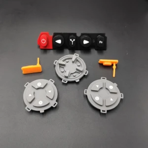 Silicone Conductive Rubber Pads Controller Buttons Repair Replacement Part