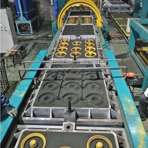 China Automatic Foundry Moulding Line, Automatic static pressure molding line
