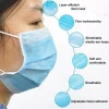 Disposable Non Woven 3 ply Earloop Medical Grade Face Masks in Stock
