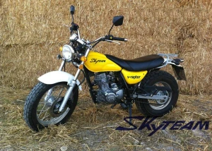 SKYTEAM V-Raptor VANVAN 250cc 4 stroke street motorcycle (EEC Euro III EURO3 Approval 120/80-18" / 180/80-14")