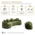 Import Curved Boneless Sofa from China