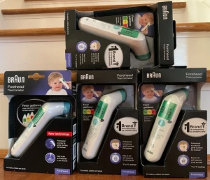 Braun 2 in 1 No touch + Touch Forehead Thermometer