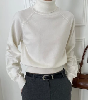 Wool Turtleneck Knit