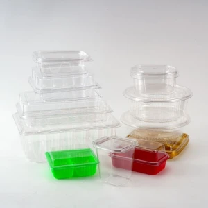 Plastic Food Fruit Packaging Container Transparent Bakery Pastry Storage Boxes Delivery Dessert Pastry Cake Box