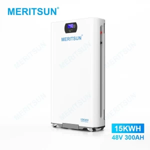 MeritSun 15Kwh Powerwall Home Battery 48V 300Ah LiFePO4 Lithium Ion Battery for home use