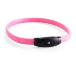 No need for charging cable, USB charging luminous pet collar
