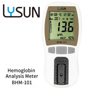 Household Rechargeable portable Ce Approved Blood Test Monitor Hemoglobin Analyzer Kit