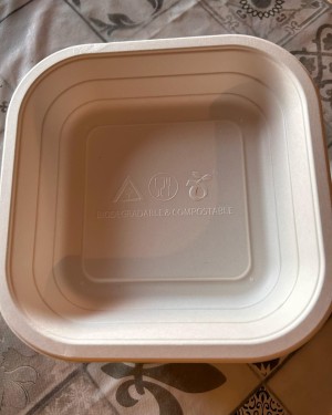 Premium biodegradable plates