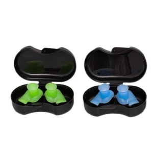 Swimming ear plugs Waterproof three layers of silicone protective earplugs anti-noise professional swimming equipment f