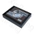 Import A006 Cigar Customize Ashtrays Leather Metal Ash tray from China