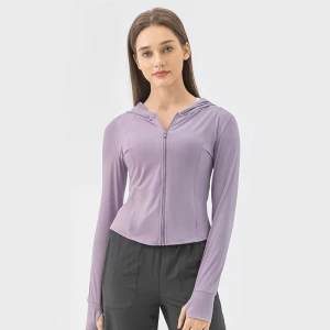 Summer New UPF50 Lightweight Breathable Sun Protection Jacket for Women Outdoor UV Protection Skin Jacket Women's Coat