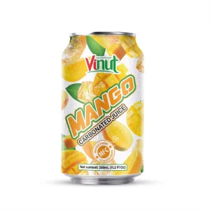 330ml Mango Juice With Sparkling VINUT Hot Selling Free Sample, Private Label, Wholesale Suppliers (OEM, ODM)