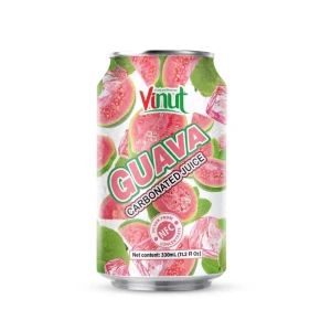 330ml Guava Juice With Sparkling VINUT Hot Selling Free Sample, Private Label, Wholesale Suppliers (OEM, ODM)