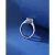 Import 1 Carat D New Model 925 Sterling Silver Moissanite Ring Luxury Jewelry Adjustable Size Engagement Ring For Women from China
