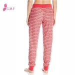 100% cotton flannel Lounge Pajama Pant, Super Soft Womens Jersey Pajama Pants
