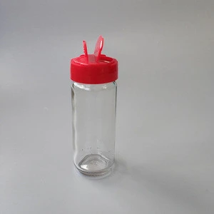 100ml glass spice jars with flip top cap/shaker bottle