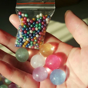 10g packaging plant decorative hydrogel beads magic Marble color water beads crystal soil
