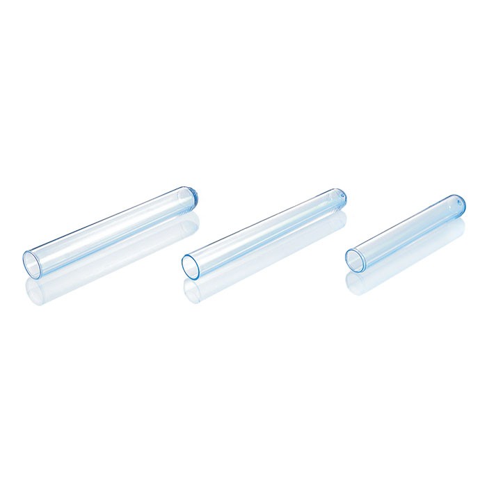 10ml/20ml 25ml/30ml 80ml/150ml clear lab test tube pp/ps plastic test tube with cap