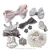 Import 10Pcs Cute Crown Bowknot Kind Hairpin Set Flower Star Girls HairClip Hair Accessory Headwear Headband Hairgrip New from China