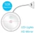 Import 10X LED Light Makeup Mirror Lamp Magnifier 360 Degree Rotation Vanity Mirror with Lights Bathroom Mirrors Cosmetic Suction Cup from China