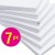 11x14&quot; Set of 7 Artists art supplies , Primed, 100% Cotton,  White artist  art sets for painting Blank  stretched Canvas