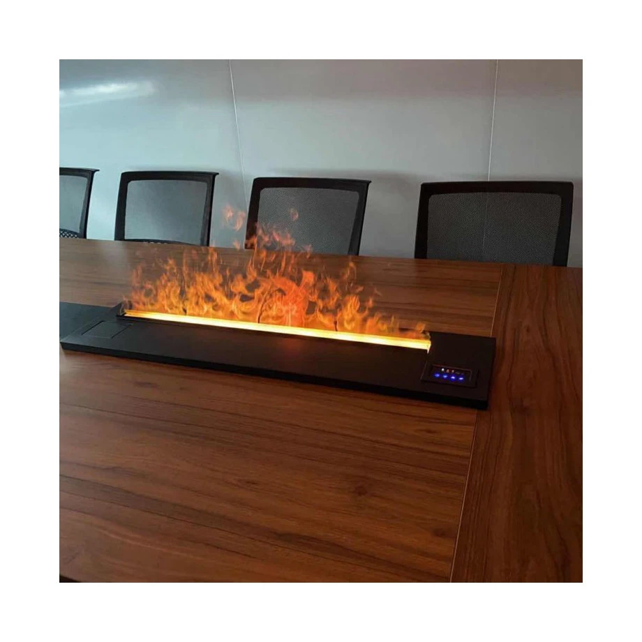 1200mm 3d water vapor electric fireplace with muti color changing