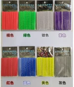 12pcs/set 75mm Bicycle Spokes Warning Reflective Moutain Road Bicycle Safe Wheel Rim Steel Reflective Wheel Sticks