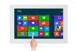 14 inch metal frame portable usb sd card lcd advertising player