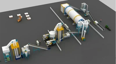 1.5-2t/H Capacity Complete Wood Pellet Production Line with Best Price