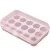 Import 15 Egg collision-proof refrigerator containing egg tray sub-grid plastic crisper box  Household four-color portable egg grid from China