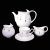 Import 15 piece 17 piece round Tea coffee sets afternoon family wedding gifts home decor dinnerware sets tableware cup&saucer from China