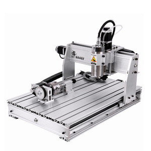 1.5KW CNC 6040 4 axis engraving machine hard material carving CNC metal router with wireless handwheel