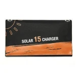 15W 5V Portable sunpower solar panel charger foldable solar charger with dual USB ports